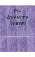 My Awesome Journal