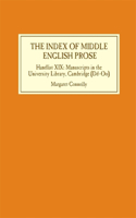 Index of Middle English Prose