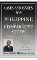 Cases and Issues for Philippine Comparative Study