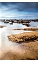 Rocky Shoreline (Simple Daily Planner with Habit Tracker): 6 x 9, Medium Ruled, Soft Cover