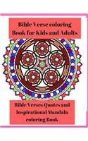 Bible Verse Coloring Book for Kids and Adults
