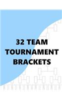 32 Team Tournament Brackets