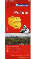 Poland - Michelin National Map 720