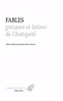 Fables Grecques Et Latines de l'Antiquite