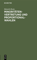 Minoritätenvertretung und Proportionalwahlen