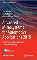 Advanced Microsystems for Automotive Applications 2015