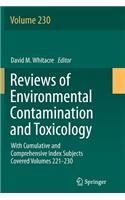 Reviews of Environmental Contamination and Toxicology Volume