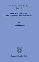 Die G 10-Kommission - Zur Kontrolle Der Nachrichtendienste