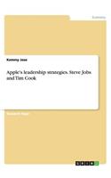 Apple's leadership strategies. Steve Jobs and Tim Cook