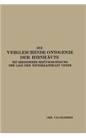 Die Vergleichende Ontogenie der Hirnhäute