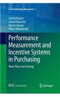 Performance Measurement and Incentive Systems in Purchasing