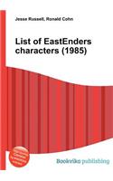 List of Eastenders Characters (1985): (English)