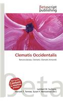 Clematis Occidentalis: (English)