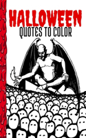 Halloween Quotes to color