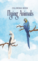 Flying Animals Coloring Book