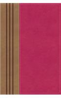 NIV, Biblical Theology Study Bible, Imitation Leather, Pink/Brown, Indexed, Comfort Print