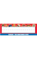 Kansas Nameplates - Pack of 36