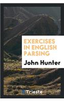 Exercises in English Parsing