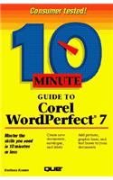 10 Minute Guide to Corel Wordperfect 7