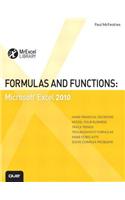 Formulas and Functions: Microsoft Excel 2010