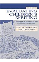 Evaluating Children's Writing