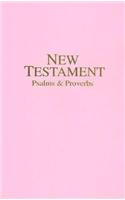 Vest-Pocket New Testament with Psalms & Proverbs-KJV: Imitation Leather, Pink