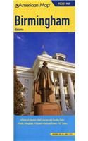Birmingham, Alabama Pocket Map