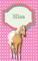 Handwriting and Illustration Story Paper 120 Pages Mina: Primary Grades Handwriting Book