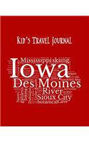 Iowa Kid's Travel Journal