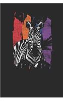 Zebra: Graph Ruled Notebook / Journal (6 X 9 - 5 X 5 Graph Ruled) - Gift Idea For Animal Lover