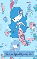 Cute Mermaid Coloring Book