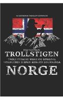 Wikstroem - Notes: Norwegen Expedition Trollstigen used look - Notizbuch 15,24 x 22,86 kariert