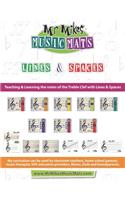 Lines & Spaces: MrMikesMusicMats(1 MR Mikes Music Mats)