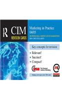 CIM Revision Cards: Marketing in Practice 04/05