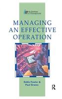 Managing an Effective Operation