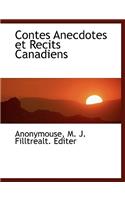 Contes Anecdotes Et Recits Canadiens