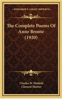 Complete Poems Of Anne Bronte (1920)