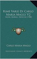 Rime Varie Di Carlo Maria Maggi V2