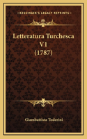 Letteratura Turchesca V1 (1787)