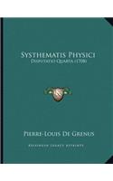 Systhematis Physici: Disputatio Quarta (1708)