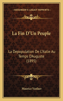 La Fin D'Un Peuple