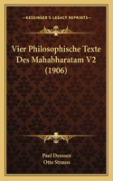 Vier Philosophische Texte Des Mahabharatam V2 (1906)