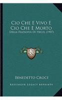 Cio Che E Vivo E Cio Che E Morto