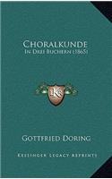 Choralkunde