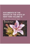 Documents of the Senate of the State of New York Volume 18