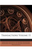 Transactions Volume 11