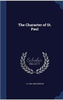 The Character of St. Paul