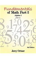 Fundamentals of Math Part 2 Algebra 1
