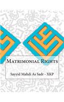 Matrimonial Rights