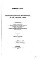 Function of Divine Manifestations in New Testament Times